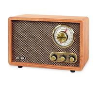 Victrola VRS-2800-WLN Retro Bluetooth Wood AM/FM Speaker (Wood Look)
