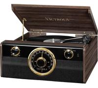 Platine Vinyle Multifonction Bluetooth 3-en-1 VICTROLA Empire Junior - Espresso - 33/45/78 tours/min - Stéréo
