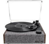 Victrola VTA-74 Tourne-disque entraîné par courroie Noyer