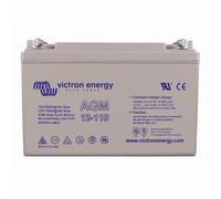 Victron Batterie AGM 12V 110Ah – Deep-Cycle VRLA, batterie solaire résistante aux cycles
