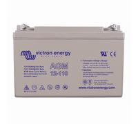 Victron Batterie AGM 12V 110Ah – Deep-Cycle VRLA, batterie solaire résistante aux cycles