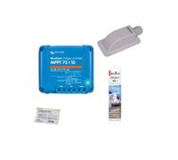 VICTRON Blister Régulateur Solaire MPPT 10A + Kit Colle