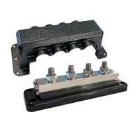 Victron Energy Busbar 600 amp 70 VDC, 4 bornes de connexion courant élevé avec couvercle