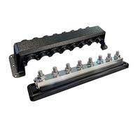 Victron Energy Busbar 600 amp 70 VDC, 8 bornes de connexion courant élevé avec couvercle