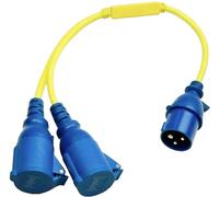 Victron Energy SHP307700240 CEE Stecker auf 2 x CEE Kupplung Câble adaptateur