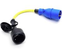 Victron Energy SHP307700260 CEE Stecker auf Schutzkontakt-Kupplung Câble adaptateur Longueur de câble 2 m