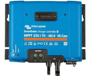 Victron Energy SmartSolar MPPT MC4 VE.Can 250V 70 amp 12/24/36/48-Volt Contrôleur de Charge Solaire (Bluetooth)
