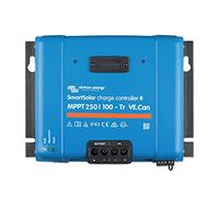 Victron SmartSolar MPPT 250/100 100 A Commande de charge solaire pour panneaux solaires jusqu'à 1450 W (12 V) / 2900 W (24 V) / 4350 W (36 V) / 5800 W (48 V) et jusqu'à 250 V