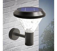 Vicyol S&D Applique Murale d'extérieur. Lampe Solaire Extérieur LED, Projecteur Étanche avec Télécommande et Démarrage Intelligent pour Éclairage Jardin, Entrée, Terrasse, Patio.