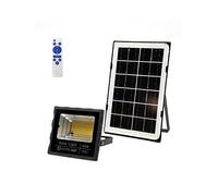 Vicyol S&D Projecteur Solaire à LED, Lumière Solaire Extérieure 40W, Éclairage de Sécurité IP67 4000 K, Projecteur 170 LED avec Panneau Solaire pour Terrasse, Jardin, Garage. 2 Ah. Imperméable.