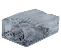 ViD® VDE VC02 Lot de 100 bornes de connexion/bornes enfichables Ø 0,5-2,5 mm² 2 broches Blanc