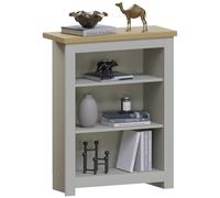 Vida Designs Arlington Bibliothèque Moderne en MDF 3 Niveaux Gris