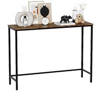 Vida Designs Brooklyn Tables Consoles, Bois foncé, No Drawer