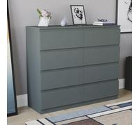Vida Designs Commode Denver (Vert Jaspe, 8 tiroirs)