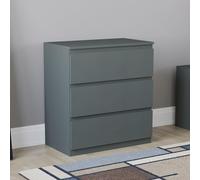 Vida Designs Denver 3 tiroirs (vert)