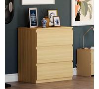 Vida Designs Denver Commode à tiroirs (pin, 3 tiroirs)