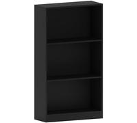 Vida Designs Étagère, Bois, Noir, 24 x 60 x 108 centimetres