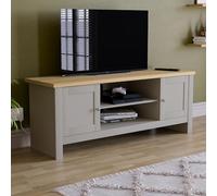 Vida Designs Meuble TV Arlington, Gris, 2 Door