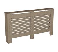 Vida Designs Milton Cache-radiateur Non laqué Moderne en MDF, Grande Taille, Bois Composite, Large