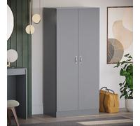 Vida Designs Riano Armoire 2 portes Gris (2)