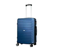 VIDA since 1995 Valise Rigide Taille M Soute VR629 Extensible,roulettes Doubles Serrure Code (Marine (Navy), M - Medium - 55L-76L- 67x44x27cm - 3,6kg)