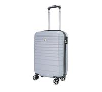 VIDA since 1995 Valise Rigide VR611B roulettes Double Rapport Qualité/Prix (Argent (Silver), S-CABINE-34L-2.5Kg-35x20x55cm)