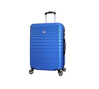 VIDA since 1995 Valise Rigide VR611B roulettes Double Rapport Qualité/Prix (Bleu Azur, M-SOUTE-68L-3.1Kg-47x27x67cm)
