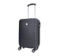 VIDA since 1995 Valise Rigide VR611B roulettes Double Rapport Qualité/Prix (Noir (Black), S-CABINE-34L-2.5Kg-35x20x55cm)