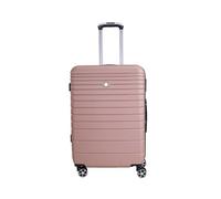 VIDA since 1995 Valise Rigide VR611B roulettes Double Rapport Qualité/Prix (Or Rose (Pink Gold), M-SOUTE-68L-3.1Kg-47x27x67cm)