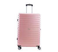 VIDA since 1995 VR629 Valise Rigide Grande Taille,souflet Extensible (Rose Or (Gold Pink), L - Large -84L-114L - 77x49x31cm - 4,3kg)
