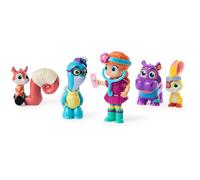 Vida the Vet, Check Up & Care Kit d'amitié avec 5 figurines, stéthoscope, lampe frontale et feuilles d'autocollants, jouets pour enfants pour filles et garçons à partir de 3 ans