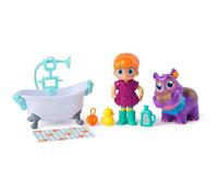 Vida the Vet, Juno's Bubble Bath Pack avec Figurines d'action de Vie et Juno avec Changement de Couleur et Accessoires de kit de Docteur, Jouets pour Filles à partir de 3 Ans (Spin Master 6071396)
