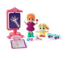 Vida the Vet Zag's Cast & Care Pack with Vida & Zig Zag Action Figures & Doctor Kit Accessoires, Kids Toys for Girls & Boys Ages 3 and up (Spin Master 6071397)