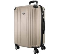 VIDA Valise Rigide VR610B Roues Doublons Qualité/Prix (Cuivre (Cooper), M - Medium - 76L - 66x44x26cm - 3,5kg)