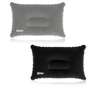 Vidacharmy 2X Oreillers gonflables, Coussins Gonflable de Camping Ultralégers Oreillers pour Les Voyages Les Excursions Coussin de Plage, Ultralégers Flocage Coussins Gonflable Voyage - 34x22cm