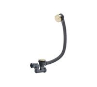 Vidage de baignoire à câble doré