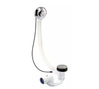 Nicoll - Vidage de baignoire EasyBain Wave - ABS chromé avec câble 0203611