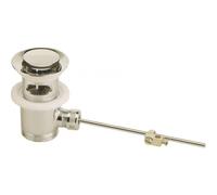 Vidage de lavabo et bidet laiton/PVC sortie 33/42 sans tirette NICOLL