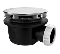 Vidage - JACOB DELAFON - Compatible receveurs Flight Low , Ipso ,Gaspard - Capot Chrome