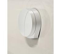 vidage/trop-plein Hoesch 6969.310 avec fonction de remplissage, long, blanc