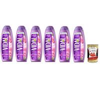 Vidal Bagnoschiuma Touch Camelia E Ambra, Camelia et Ambra Lot de 6 bains moussants de bain 500 ml + Italian Gourmet Polpa 400 g