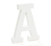 Vidal Cadeaux Lettre Bois Blanc A 12 cm