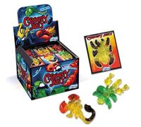 Vidal Creepy Jelly Lot de 6 gommes aux fruits de 11 g - Bonbons aux fruits en forme d'insectes - Parfait pour Halloween et les fêtes
