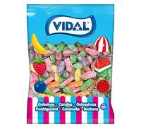 Vidal - Jelly Babies Sucre - Bonbons en caoutchouc, mélange de fruits, 1000 g