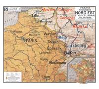 Vidal Lablache N°10 - FRANCE FRONTIERE NORD EST ET ALSACE LORRAINE