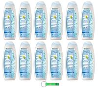 Vidal Lot de 12 gels douche Bagnodoccia Hydra Pure avec eau micellaire 500 ml + porte-clés Beni Culinari