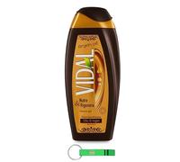 Vidal Lot de 24 gels douche Bagnodoccia/mousse de douche à l'huile d'argan 250 ml + porte-clés Beni Culinari