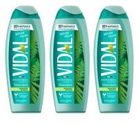 6 x Vidal Musc Blanc Blanc Mousse Mousse bains de bain Bath Shower Mousse 500 ml