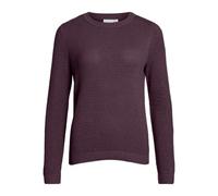 Vidalo Haut tricoté à col Rond L/S Noos, Aubergine, S