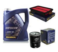 Vidange D'Huile Kit 5L mannol Defender 10W-40 huile moteur + Sct Filtre 10128721